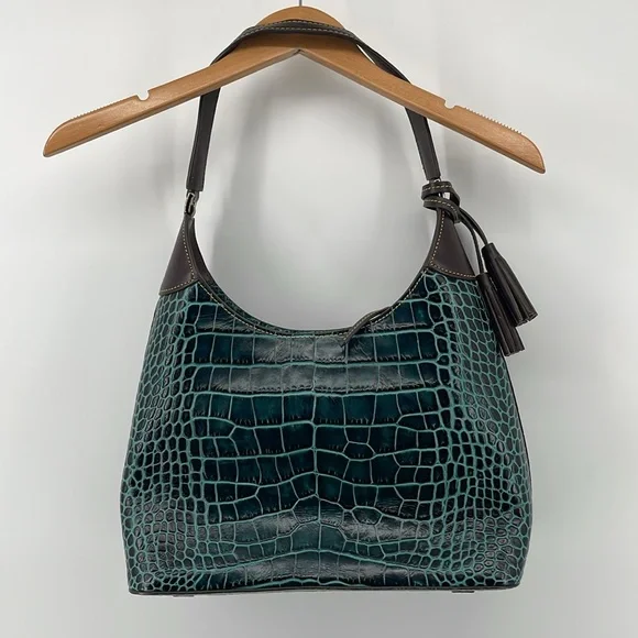 Dooney & Bourke Hobo Bag in Teal G4 - Picture 2 of 11